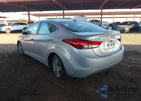 2012 Hyundai Elantra Gls (Ulsan Plant) из США, поврежденный, VIN KMHDH4AE1CU471515